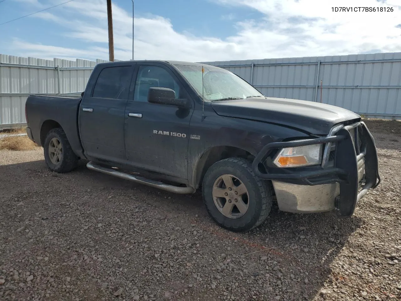 2011 Dodge Ram 1500 VIN: 1D7RV1CT7BS618126 Lot: 76319694