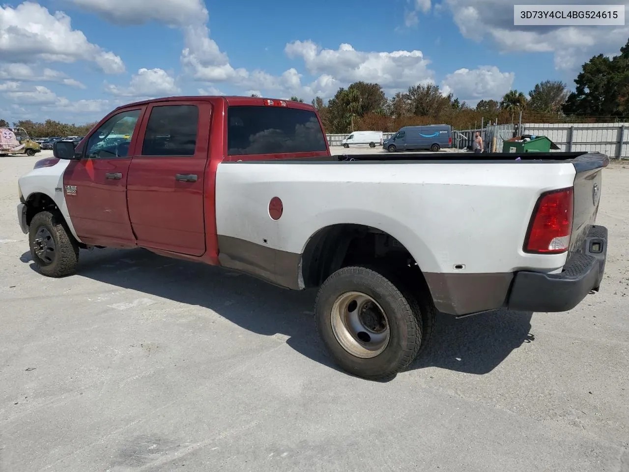 2011 Dodge Ram 3500 VIN: 3D73Y4CL4BG524615 Lot: 76439794