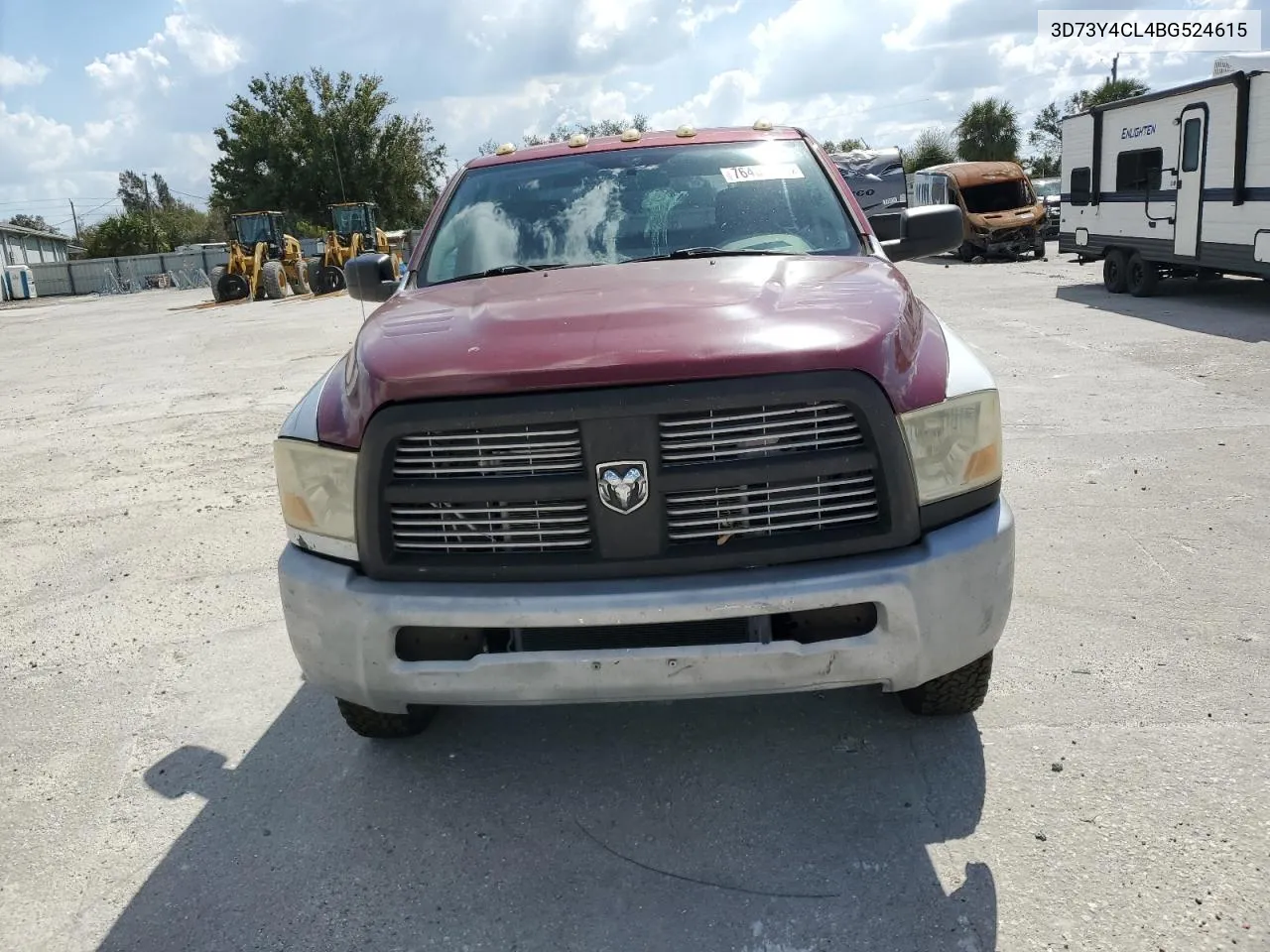 2011 Dodge Ram 3500 VIN: 3D73Y4CL4BG524615 Lot: 76439794