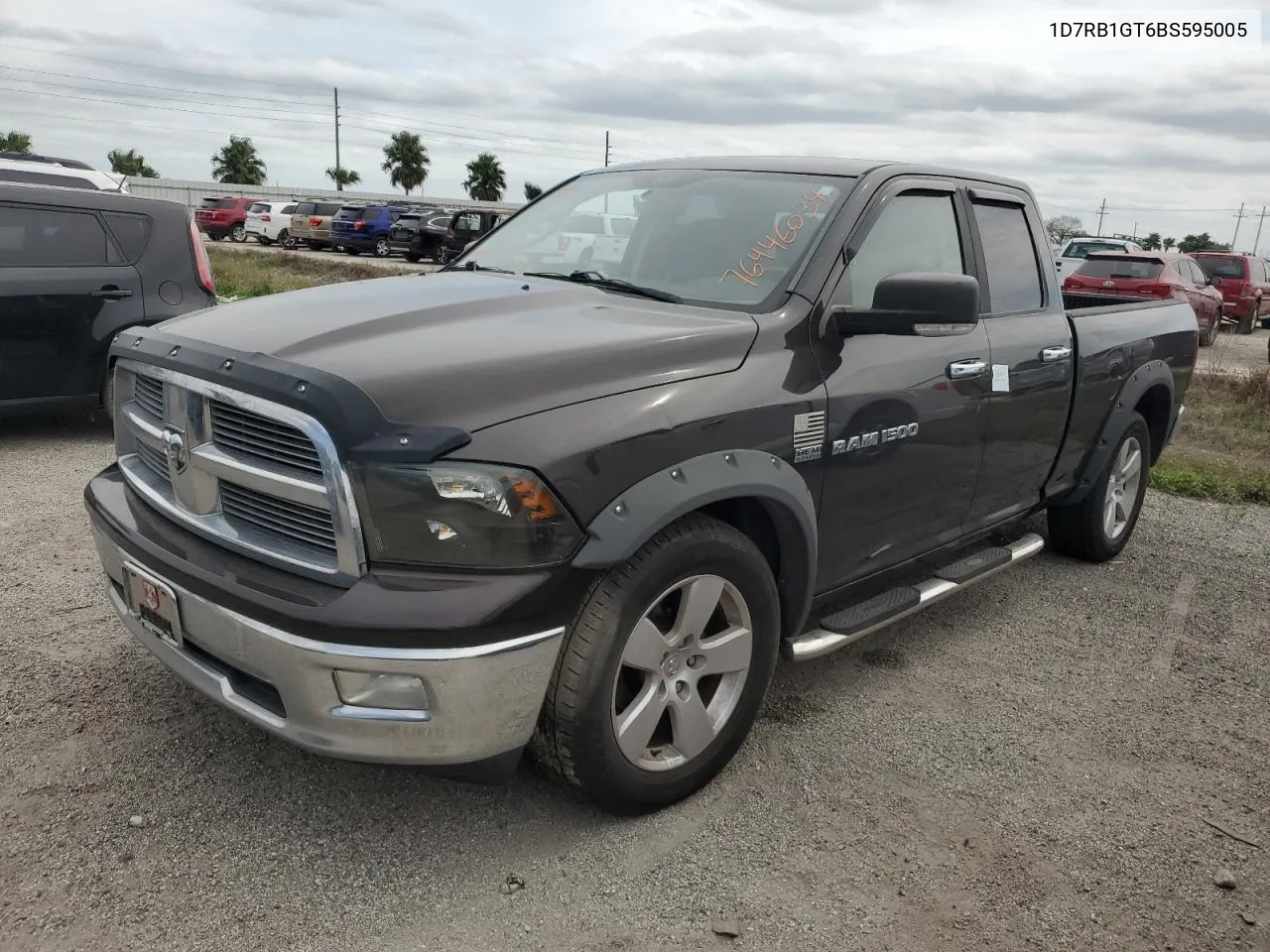 2011 Dodge Ram 1500 VIN: 1D7RB1GT6BS595005 Lot: 76446034