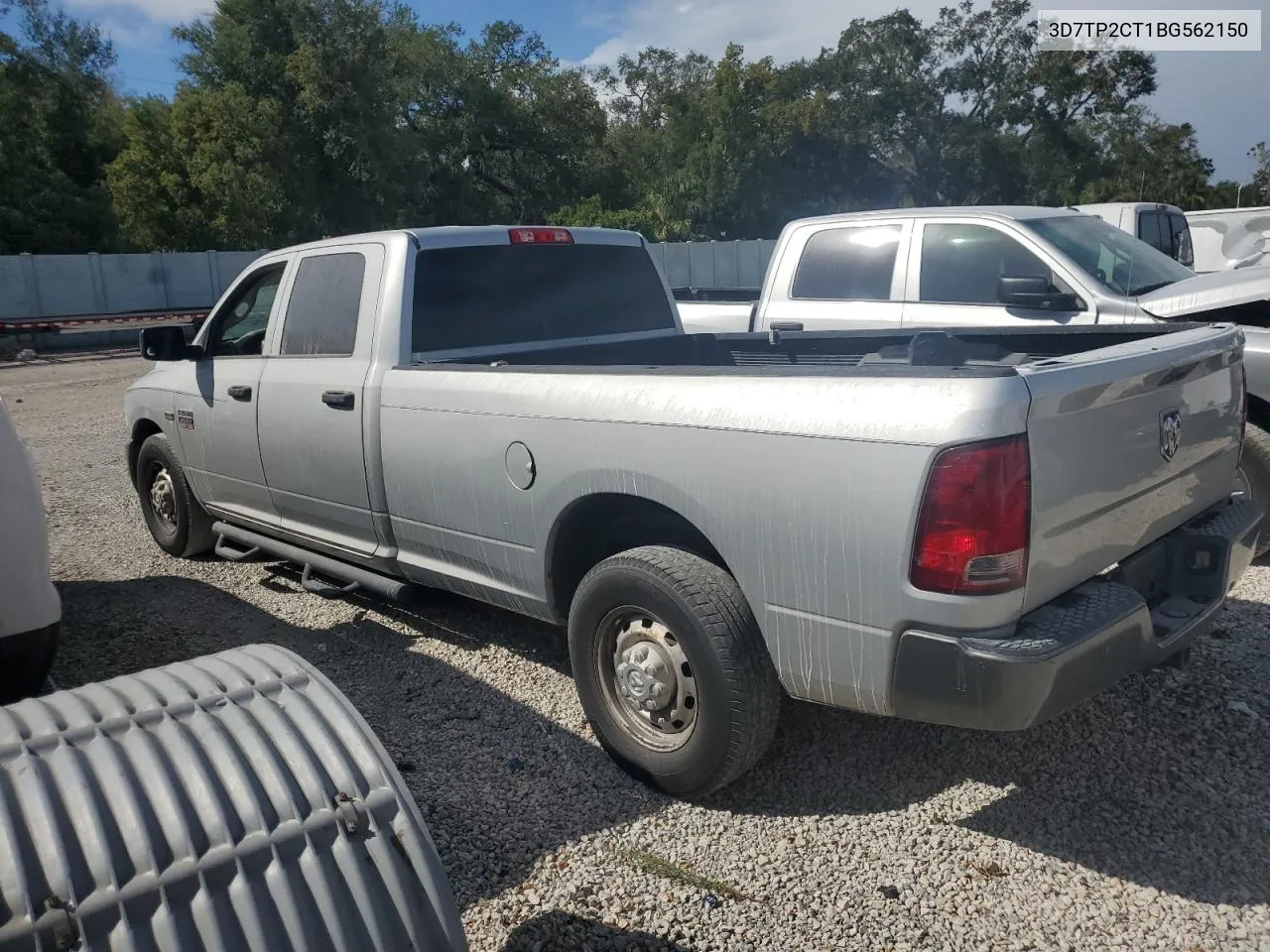 2011 Dodge Ram 2500 VIN: 3D7TP2CT1BG562150 Lot: 76470524