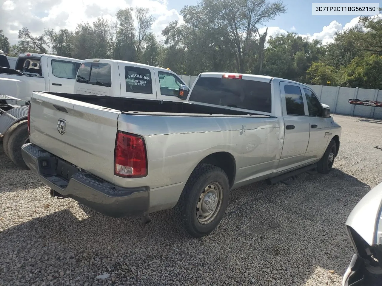 2011 Dodge Ram 2500 VIN: 3D7TP2CT1BG562150 Lot: 76470524