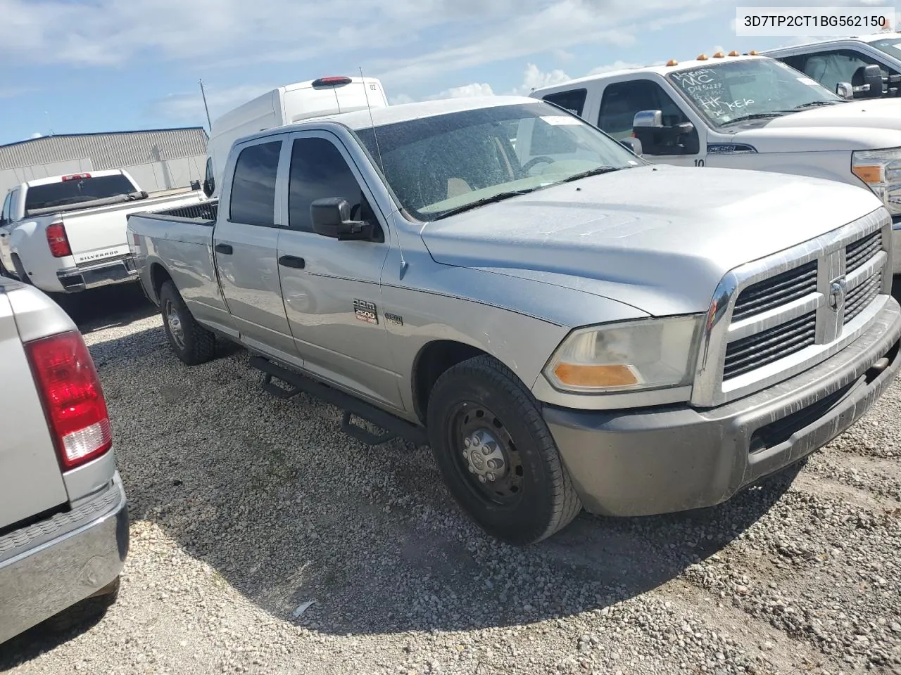 2011 Dodge Ram 2500 VIN: 3D7TP2CT1BG562150 Lot: 76470524