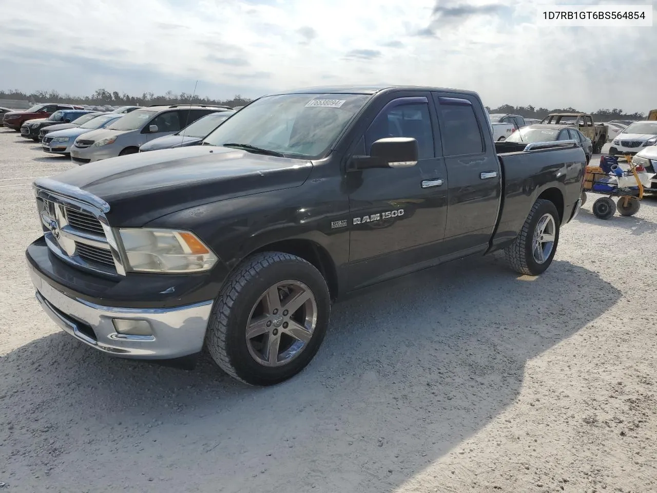 2011 Dodge Ram 1500 VIN: 1D7RB1GT6BS564854 Lot: 76538094