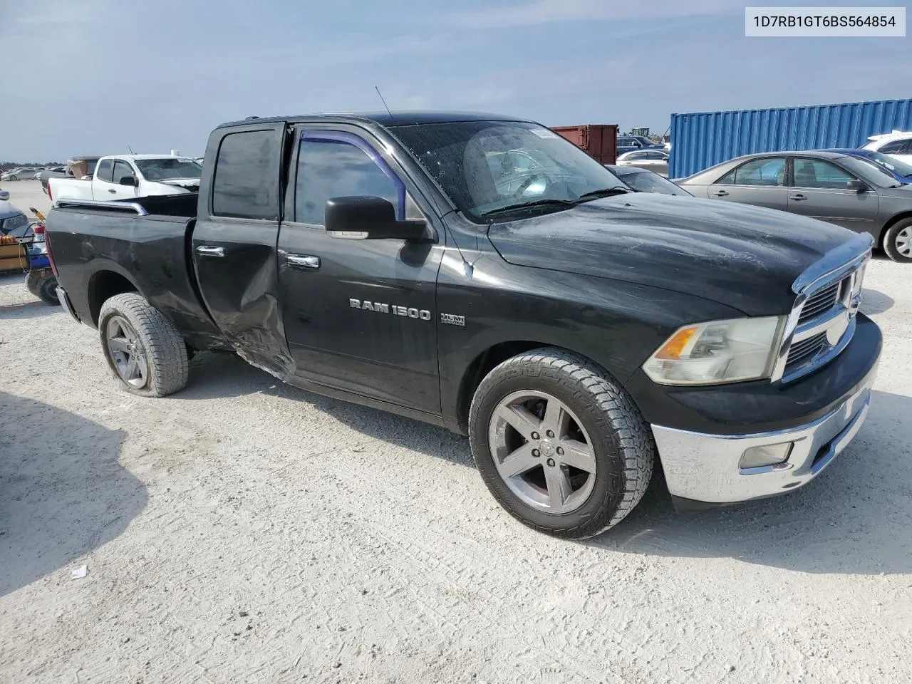 2011 Dodge Ram 1500 VIN: 1D7RB1GT6BS564854 Lot: 76538094