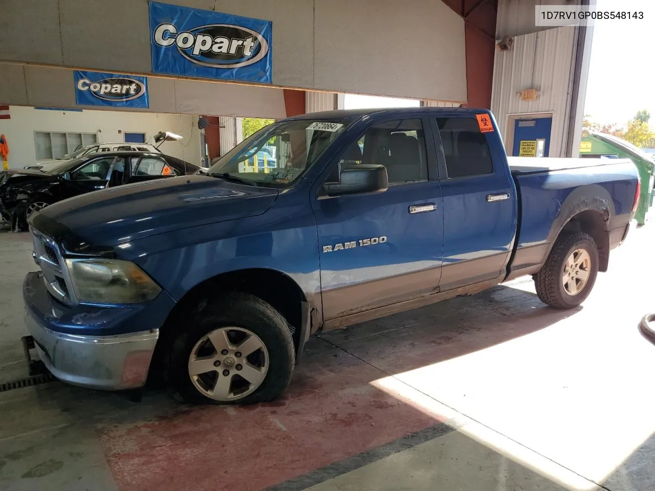 1D7RV1GP0BS548143 2011 Dodge Ram 1500