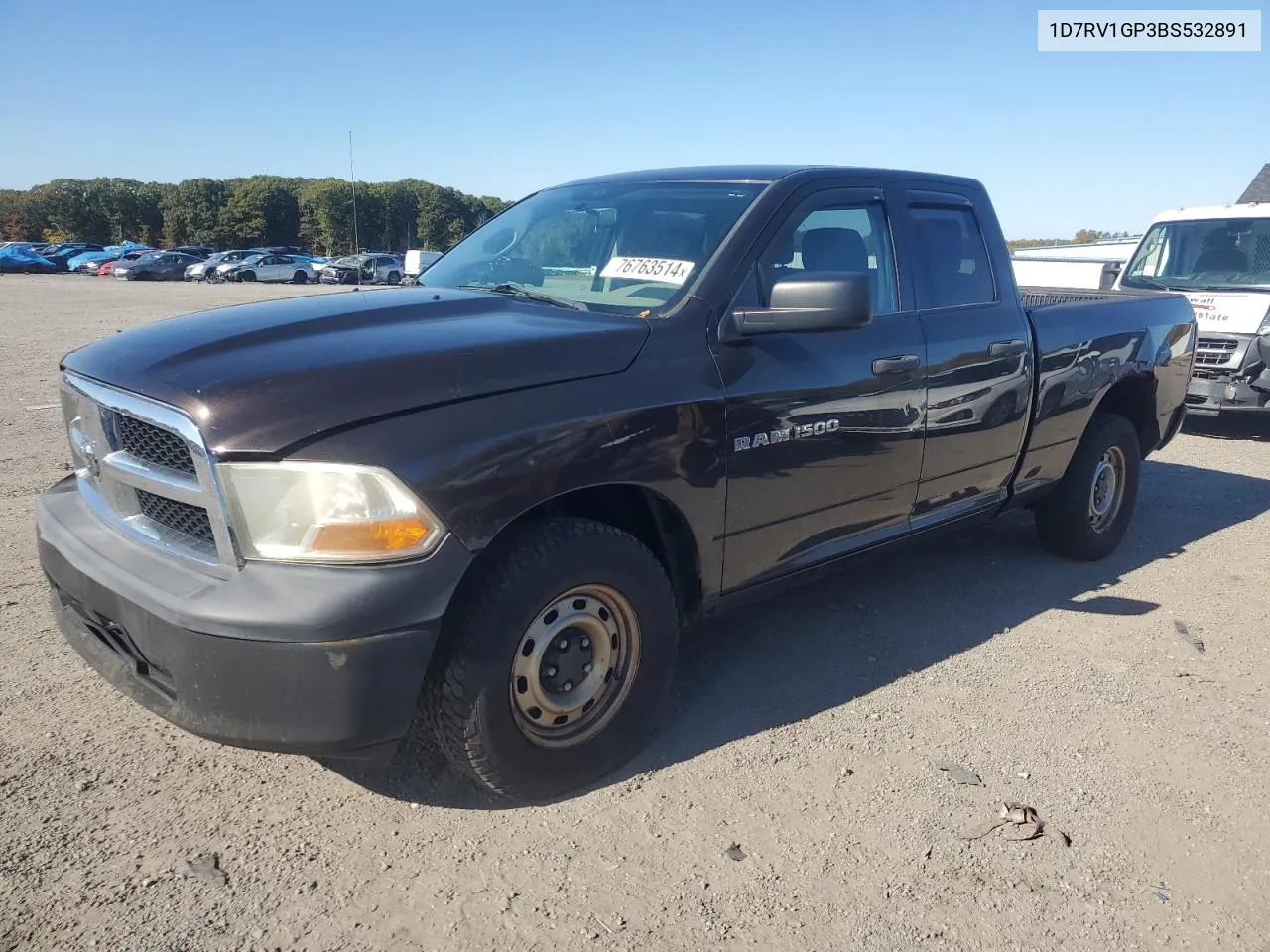 2011 Dodge Ram 1500 VIN: 1D7RV1GP3BS532891 Lot: 76763514