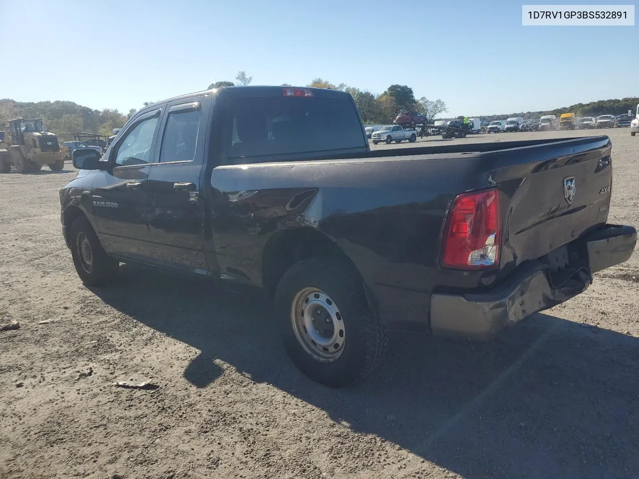 2011 Dodge Ram 1500 VIN: 1D7RV1GP3BS532891 Lot: 76763514