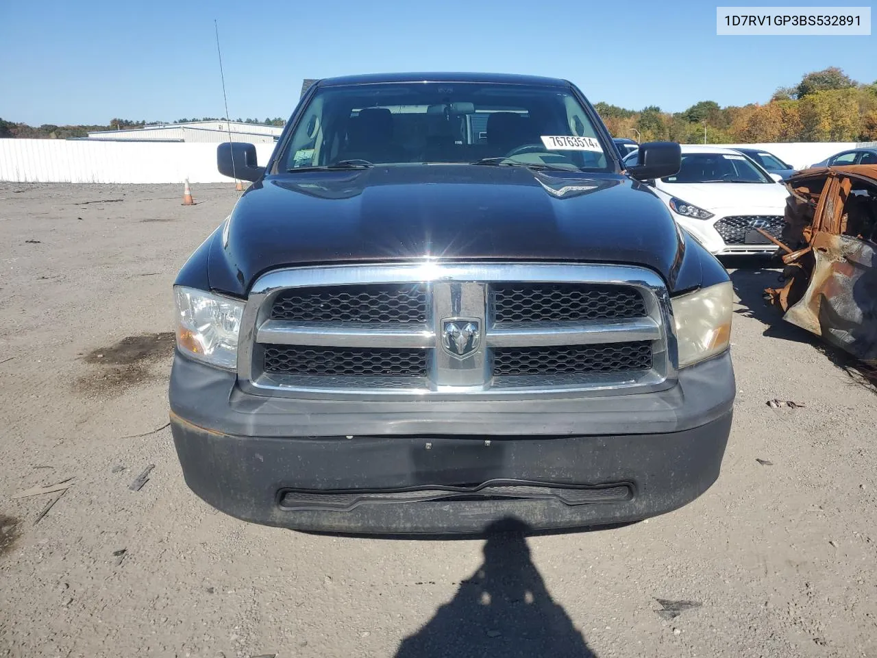 2011 Dodge Ram 1500 VIN: 1D7RV1GP3BS532891 Lot: 76763514