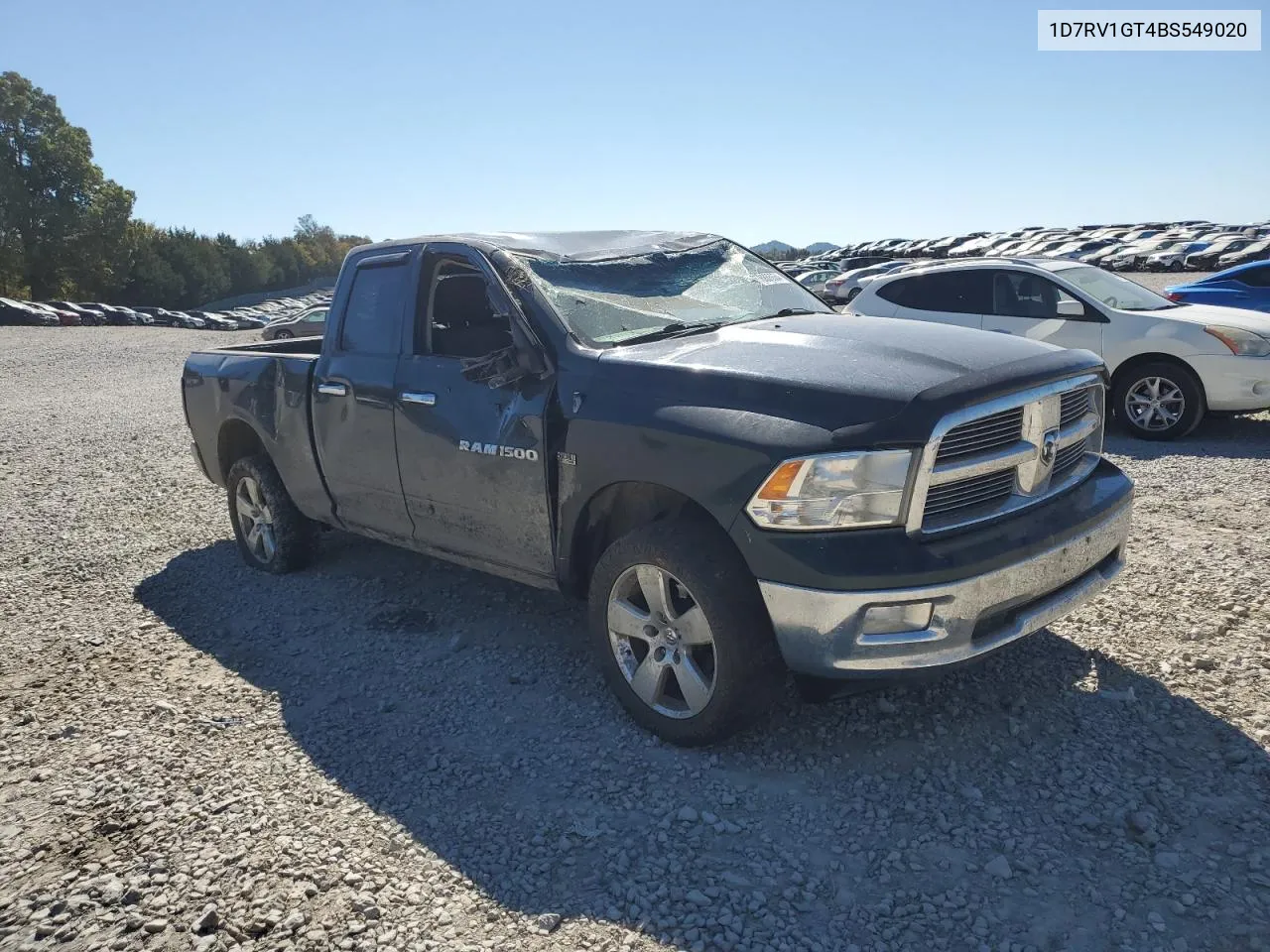 1D7RV1GT4BS549020 2011 Dodge Ram 1500