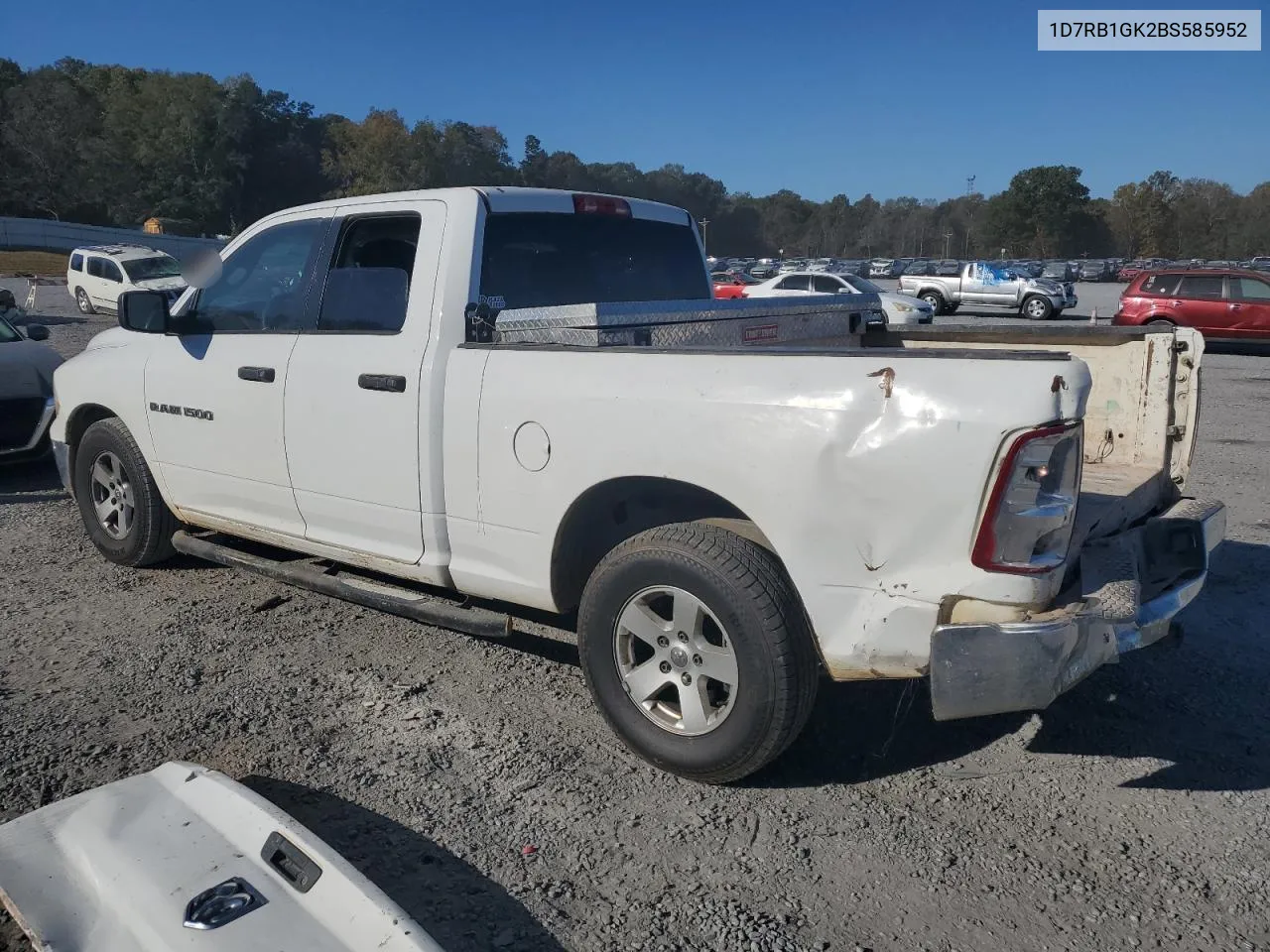 2011 Dodge Ram 1500 VIN: 1D7RB1GK2BS585952 Lot: 76983044