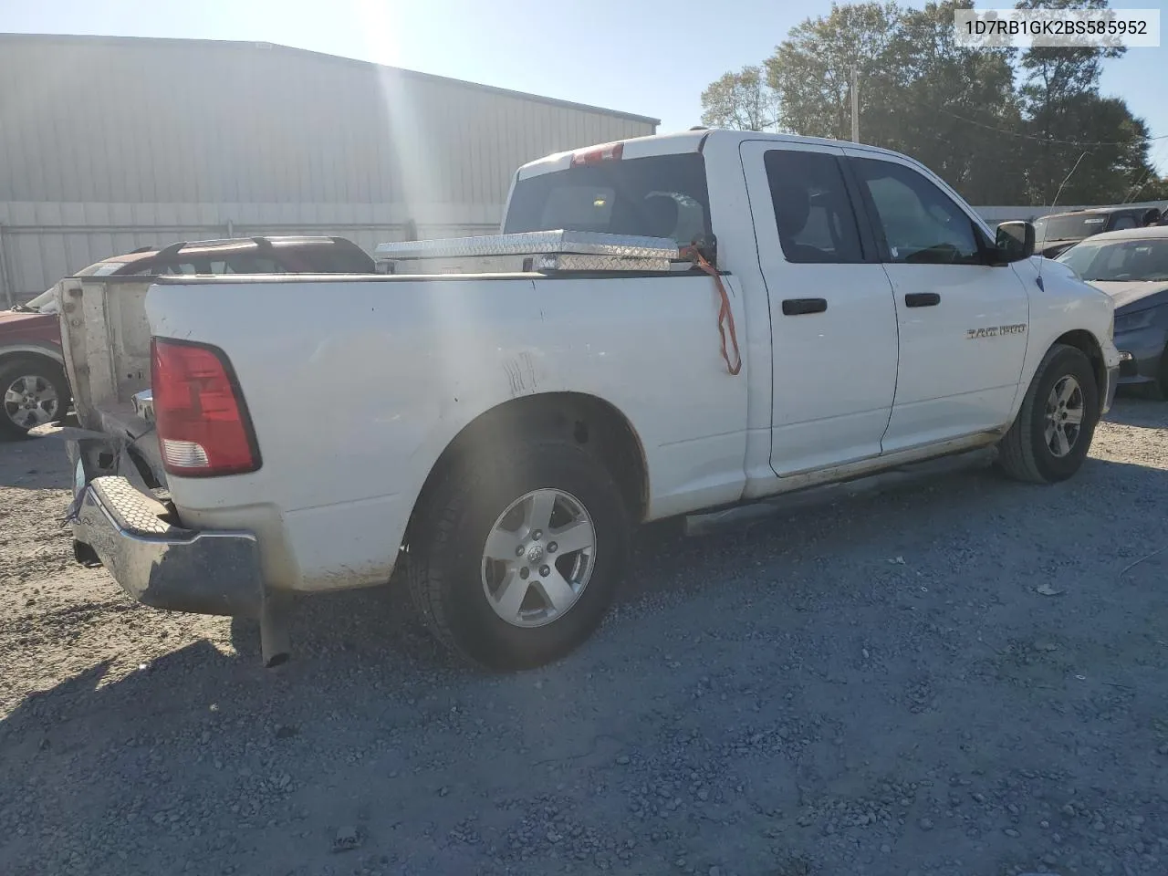 2011 Dodge Ram 1500 VIN: 1D7RB1GK2BS585952 Lot: 76983044