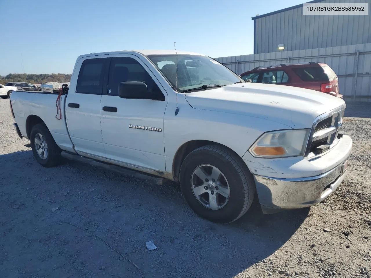 2011 Dodge Ram 1500 VIN: 1D7RB1GK2BS585952 Lot: 76983044