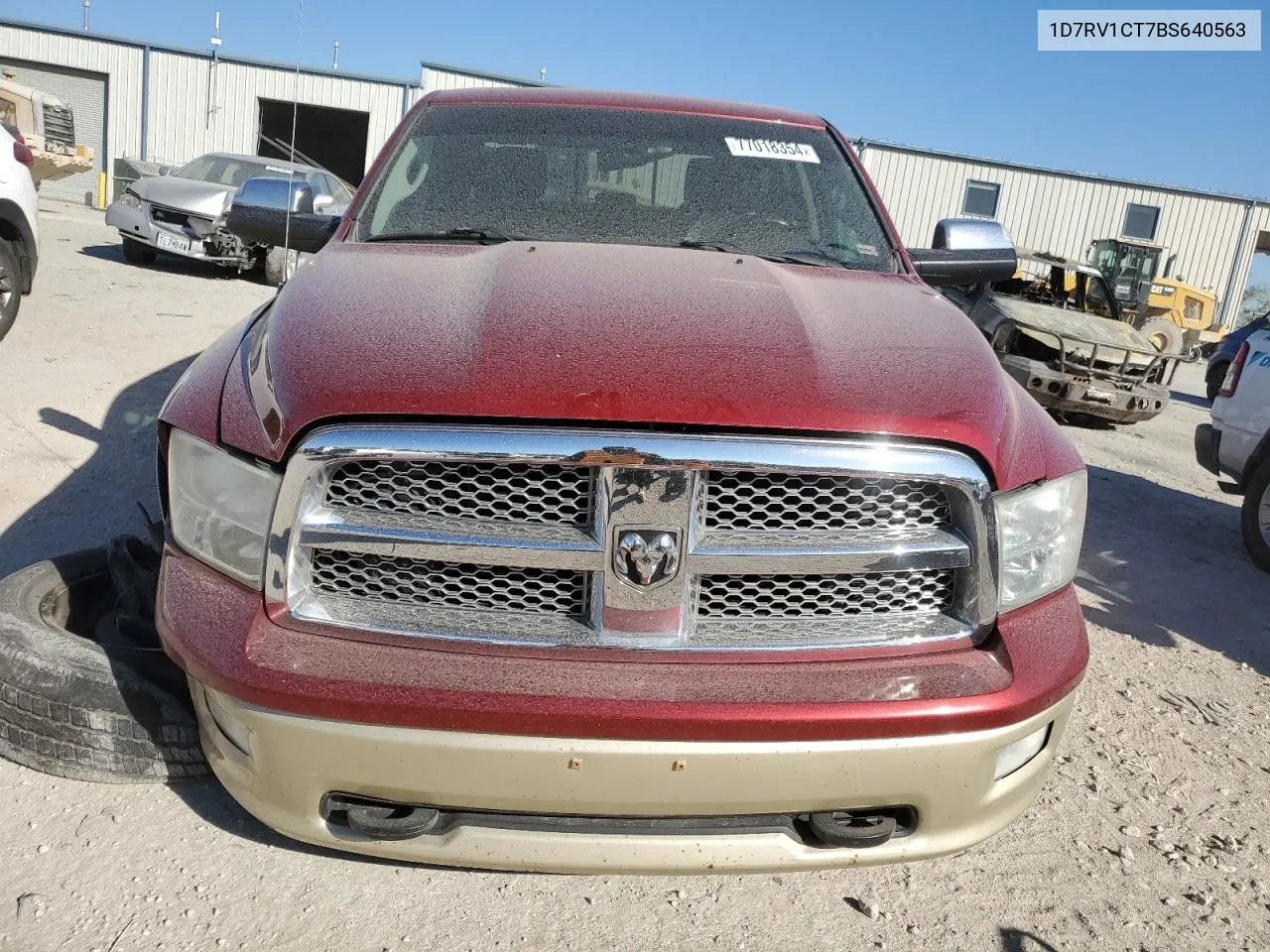 2011 Dodge Ram 1500 VIN: 1D7RV1CT7BS640563 Lot: 77018354