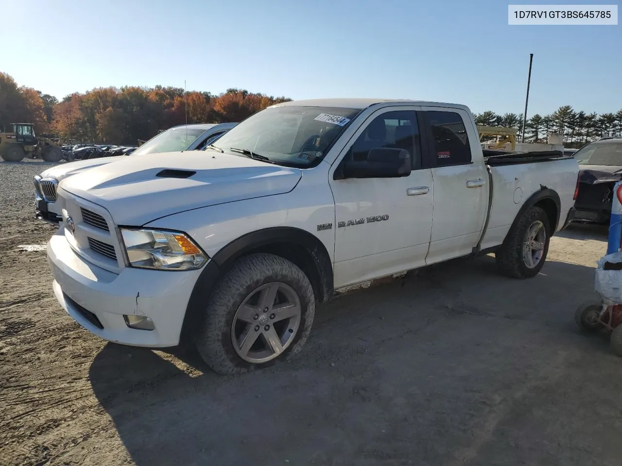 2011 Dodge Ram 1500 VIN: 1D7RV1GT3BS645785 Lot: 77164544