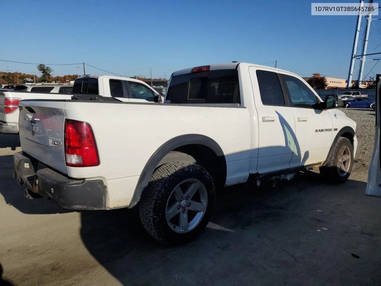 2011 Dodge Ram 1500 VIN: 1D7RV1GT3BS645785 Lot: 77164544