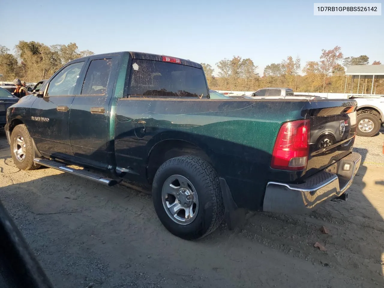 2011 Dodge Ram 1500 VIN: 1D7RB1GP8BS526142 Lot: 77229114