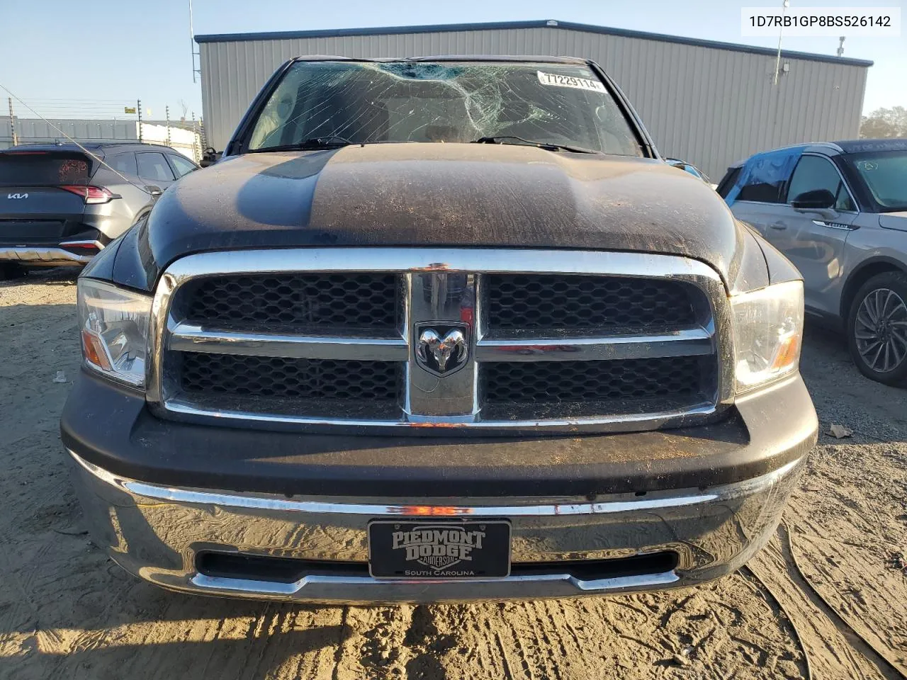 2011 Dodge Ram 1500 VIN: 1D7RB1GP8BS526142 Lot: 77229114