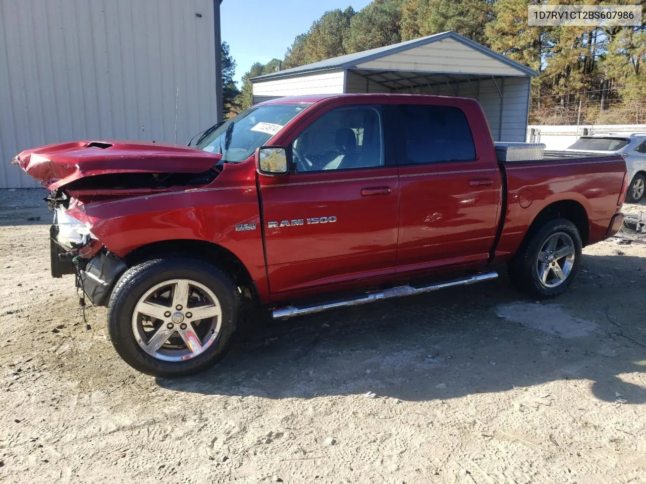 2011 Dodge Ram 1500 VIN: 1D7RV1CT2BS607986 Lot: 77324914