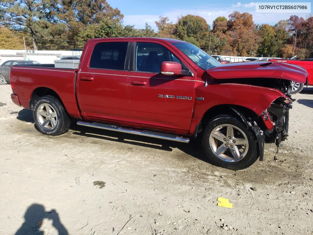 2011 Dodge Ram 1500 VIN: 1D7RV1CT2BS607986 Lot: 77324914