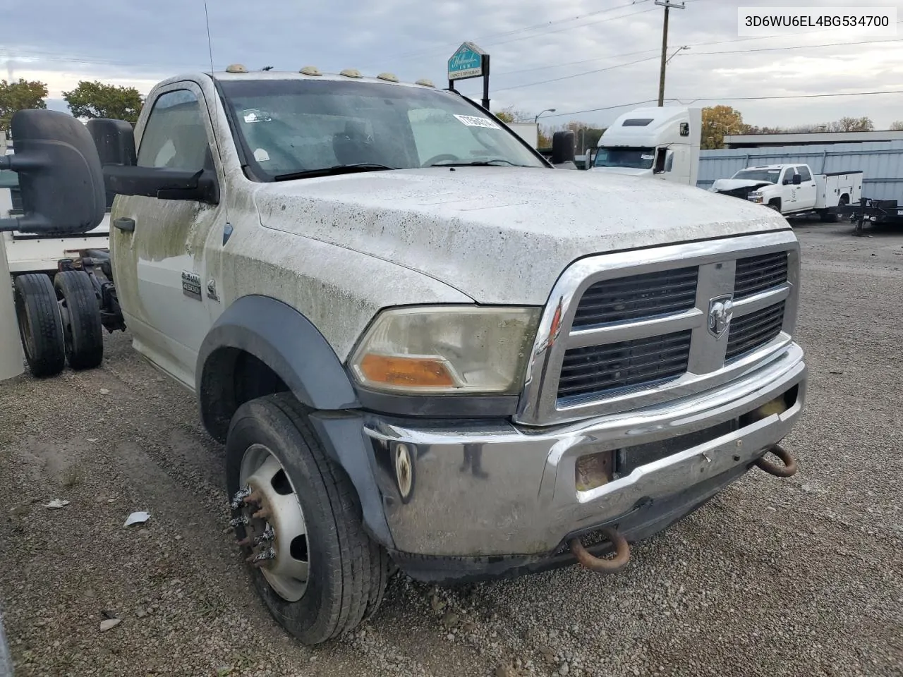 2011 Dodge Ram 4500 St VIN: 3D6WU6EL4BG534700 Lot: 77564314