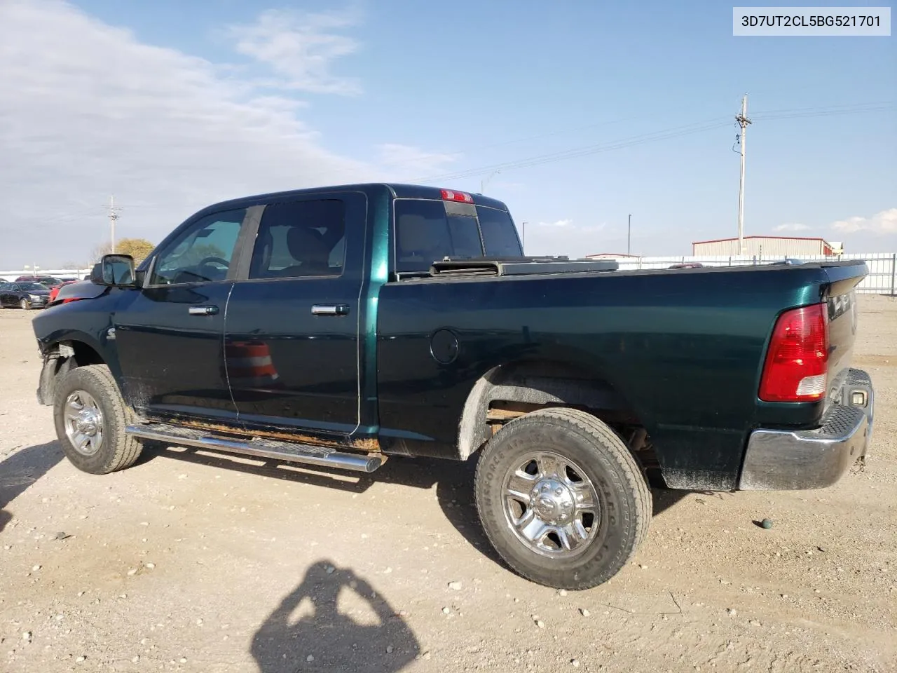 2011 Dodge Ram 2500 VIN: 3D7UT2CL5BG521701 Lot: 77567234