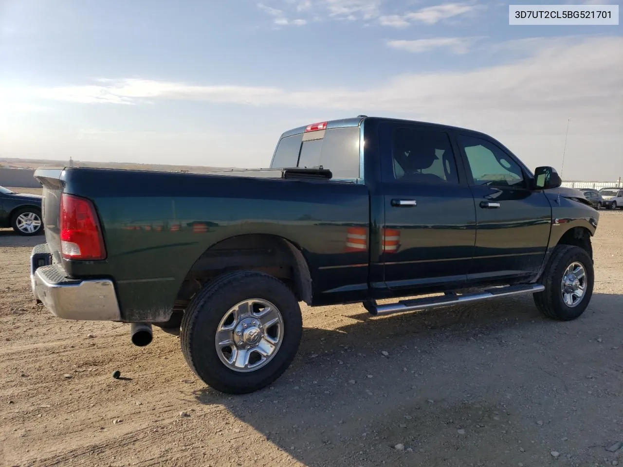 2011 Dodge Ram 2500 VIN: 3D7UT2CL5BG521701 Lot: 77567234