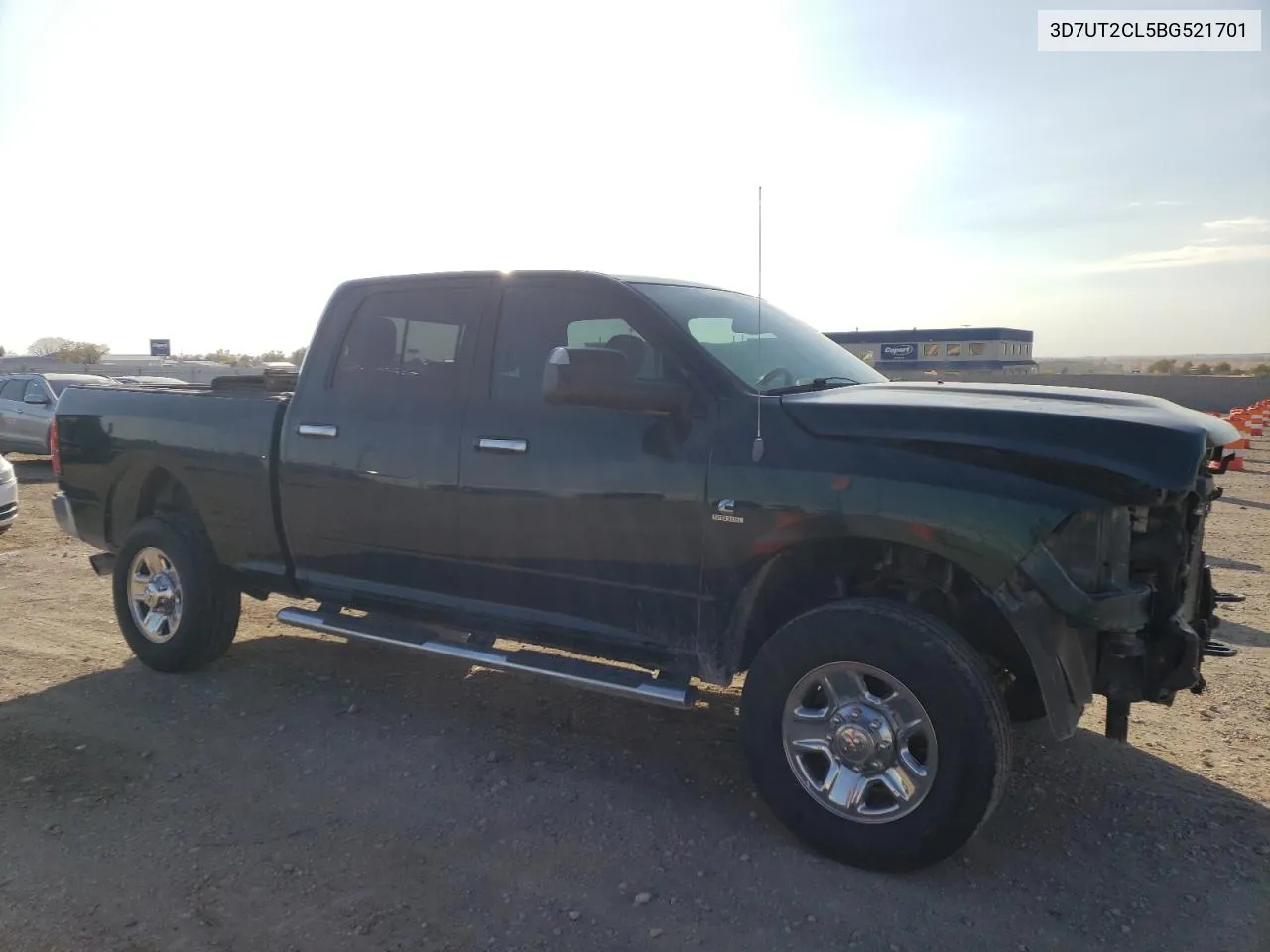 2011 Dodge Ram 2500 VIN: 3D7UT2CL5BG521701 Lot: 77567234