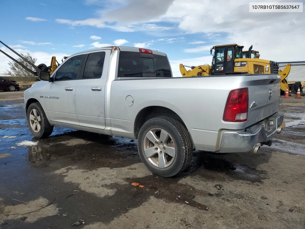 2011 Dodge Ram 1500 VIN: 1D7RB1GT5BS637647 Lot: 77586494