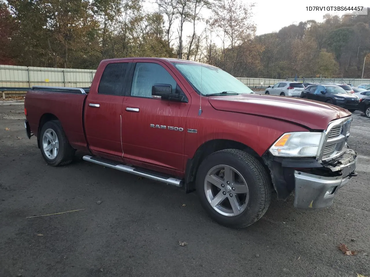 2011 Dodge Ram 1500 VIN: 1D7RV1GT3BS644457 Lot: 77645744