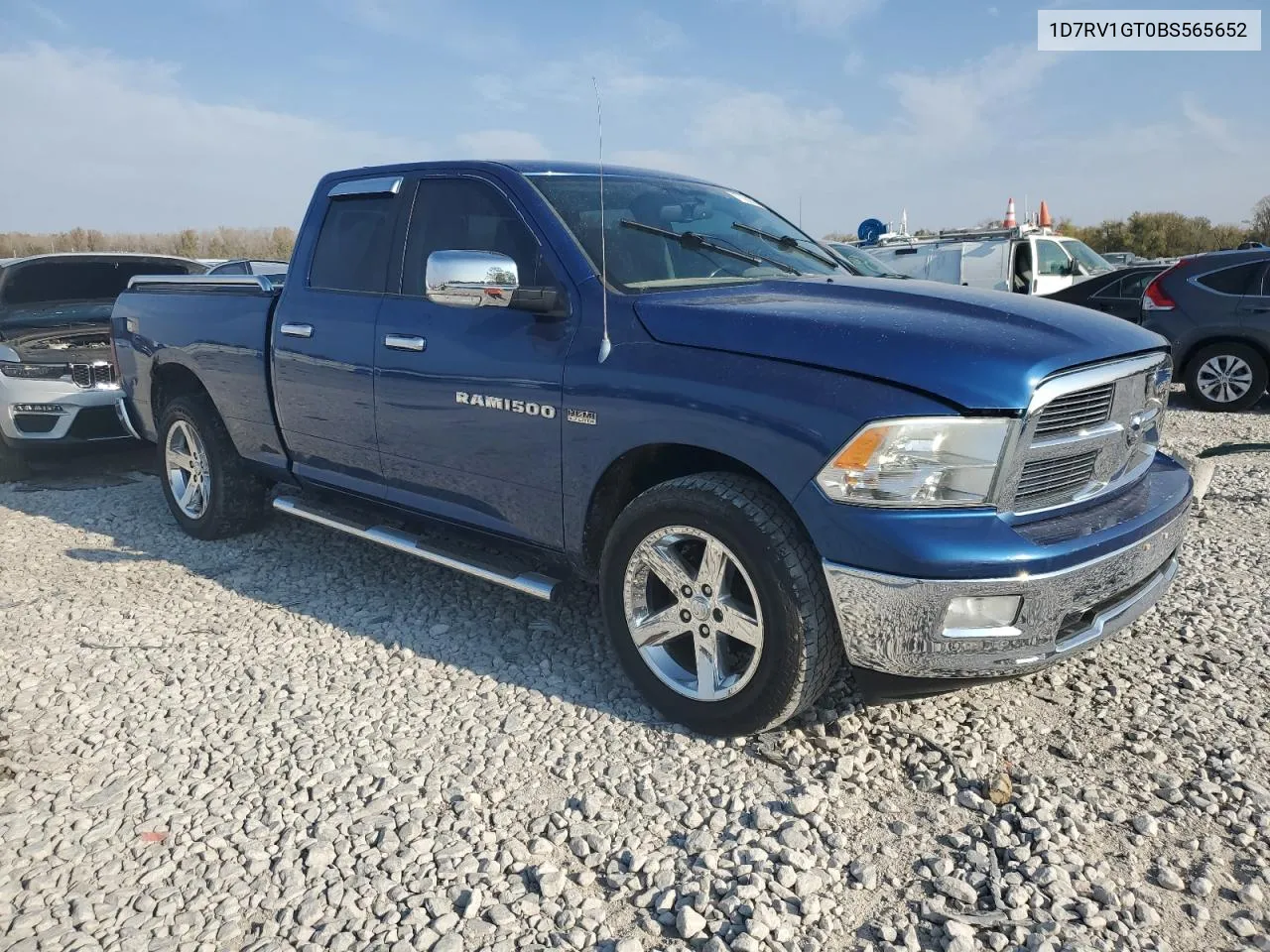 2011 Dodge Ram 1500 VIN: 1D7RV1GT0BS565652 Lot: 77688564