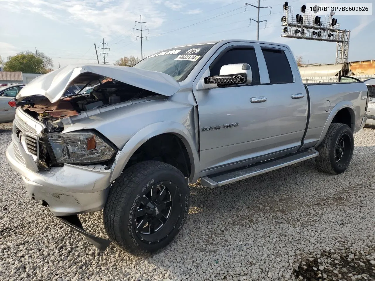 2011 Dodge Ram 1500 VIN: 1D7RB1GP7BS609626 Lot: 78035134