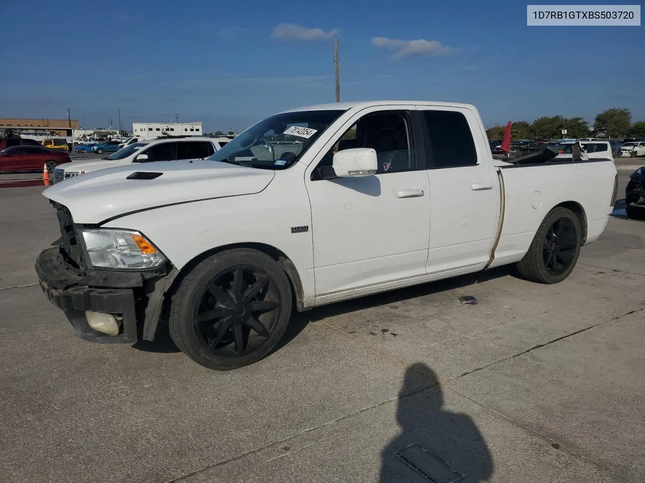 2011 Dodge Ram 1500 VIN: 1D7RB1GTXBS503720 Lot: 78142054