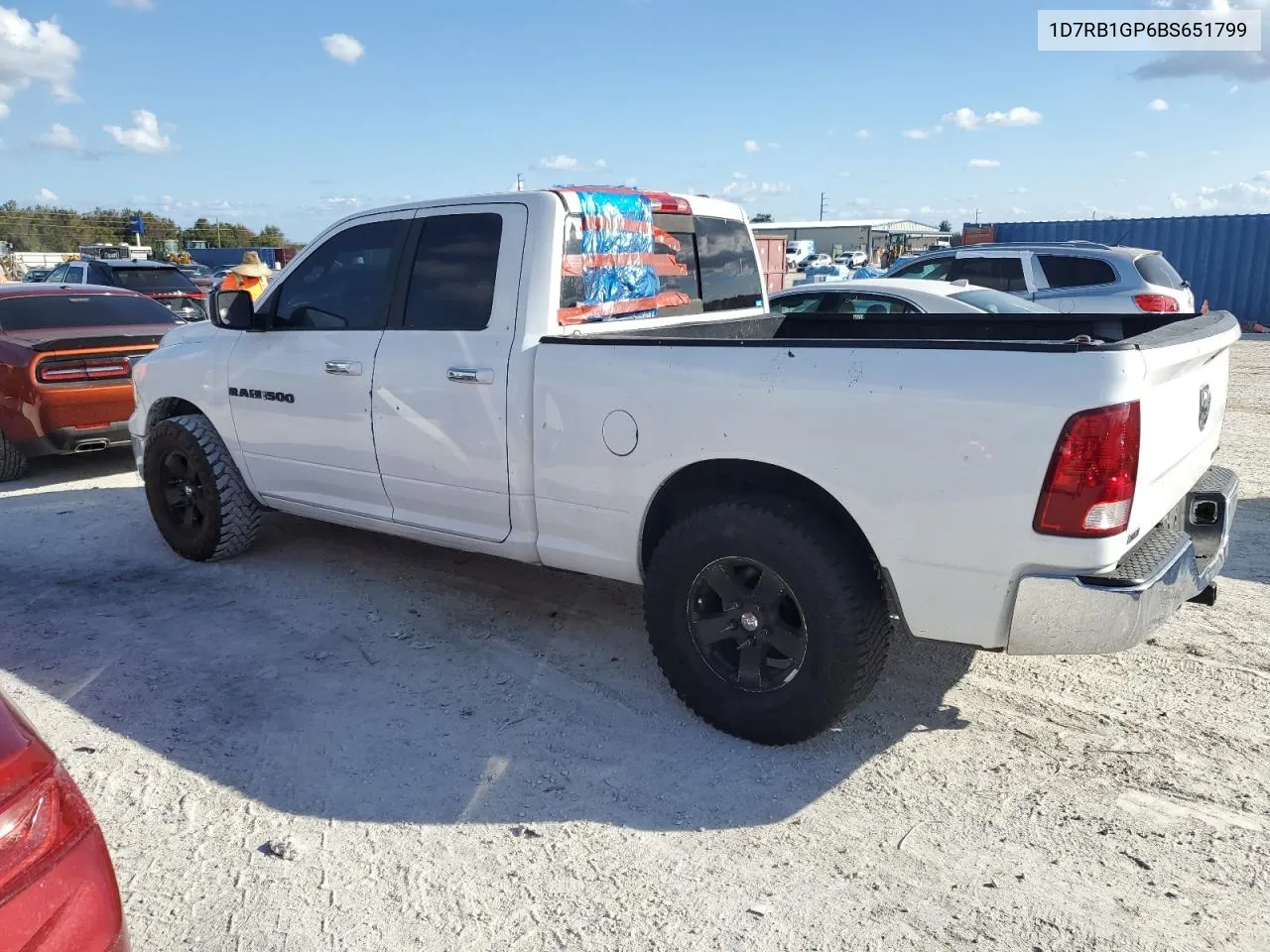 2011 Dodge Ram 1500 VIN: 1D7RB1GP6BS651799 Lot: 78248894