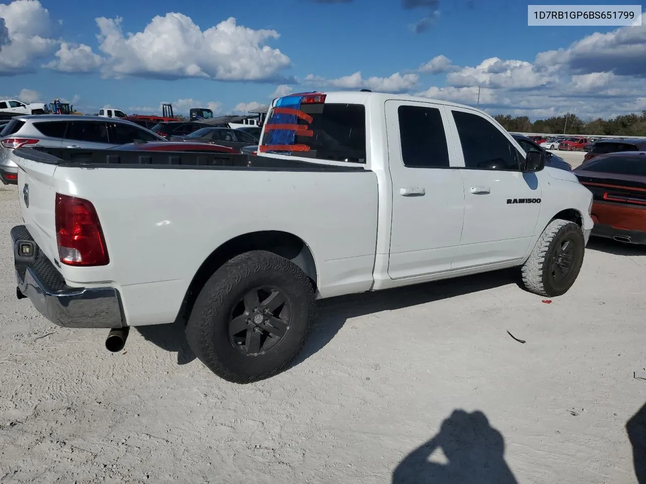 2011 Dodge Ram 1500 VIN: 1D7RB1GP6BS651799 Lot: 78248894