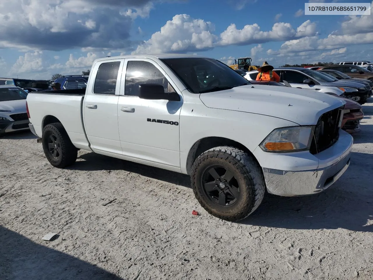 2011 Dodge Ram 1500 VIN: 1D7RB1GP6BS651799 Lot: 78248894