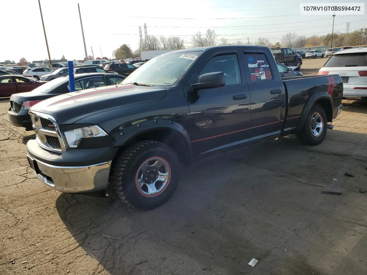 2011 Dodge Ram 1500 VIN: 1D7RV1GT0BS594472 Lot: 78445104