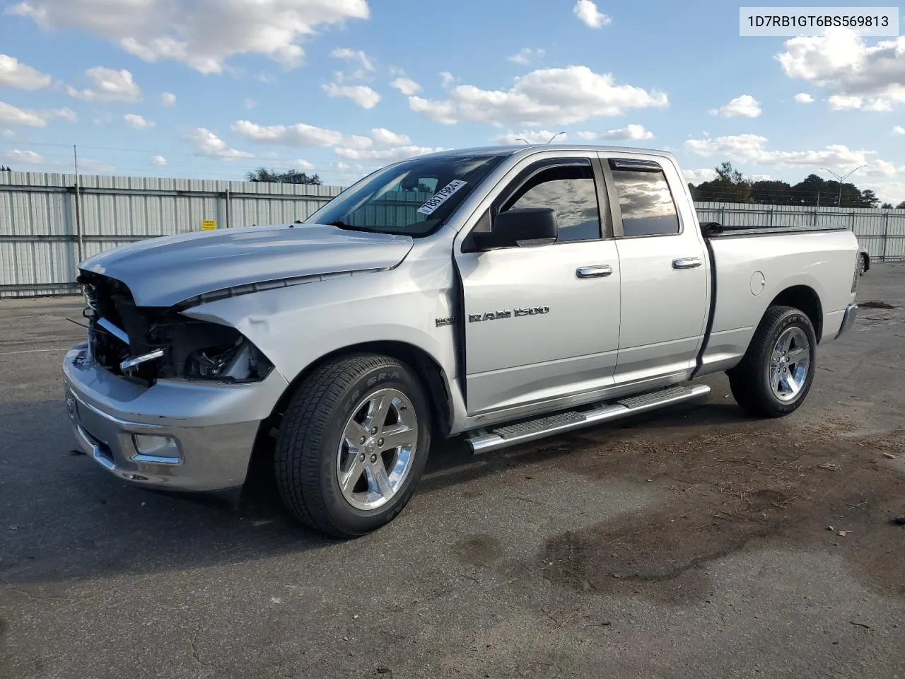 2011 Dodge Ram 1500 VIN: 1D7RB1GT6BS569813 Lot: 78877984