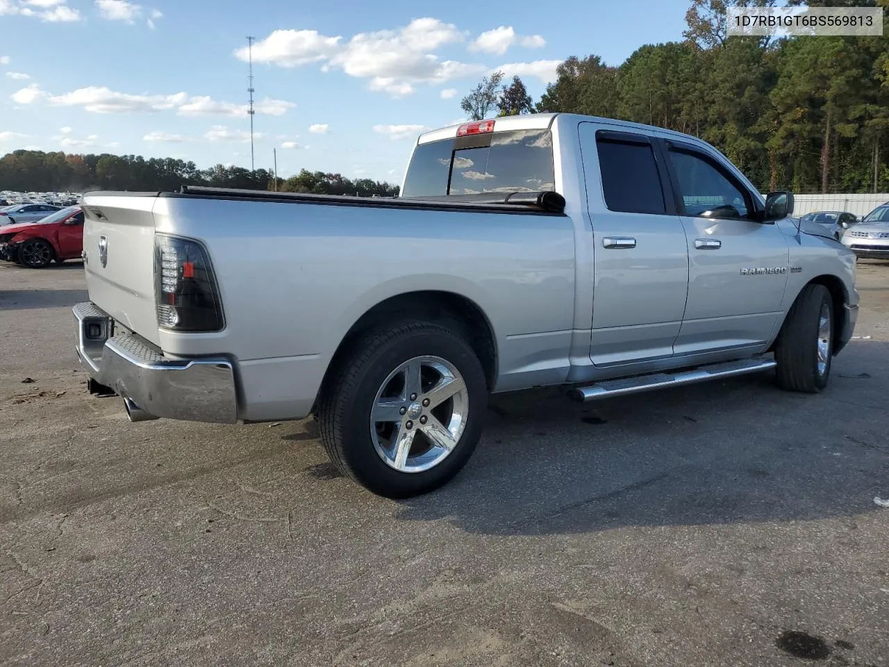 2011 Dodge Ram 1500 VIN: 1D7RB1GT6BS569813 Lot: 78877984