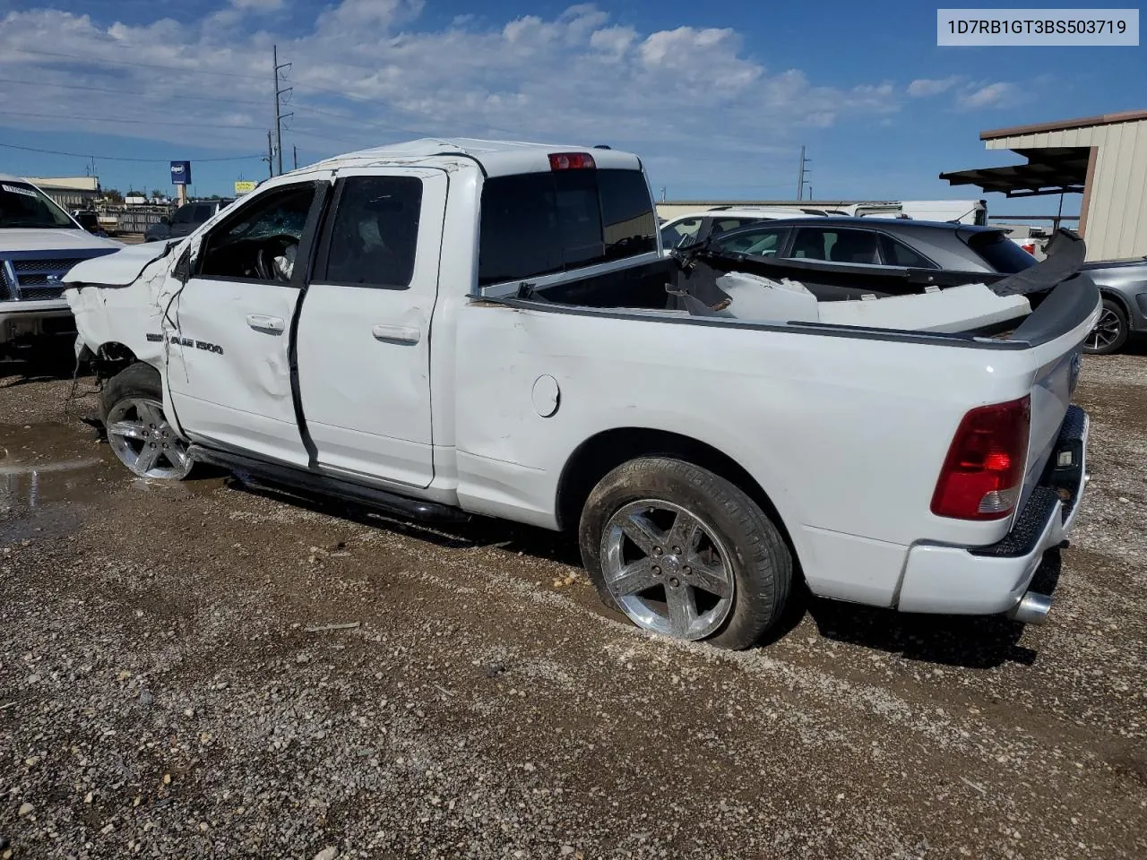 2011 Dodge Ram 1500 VIN: 1D7RB1GT3BS503719 Lot: 79013334