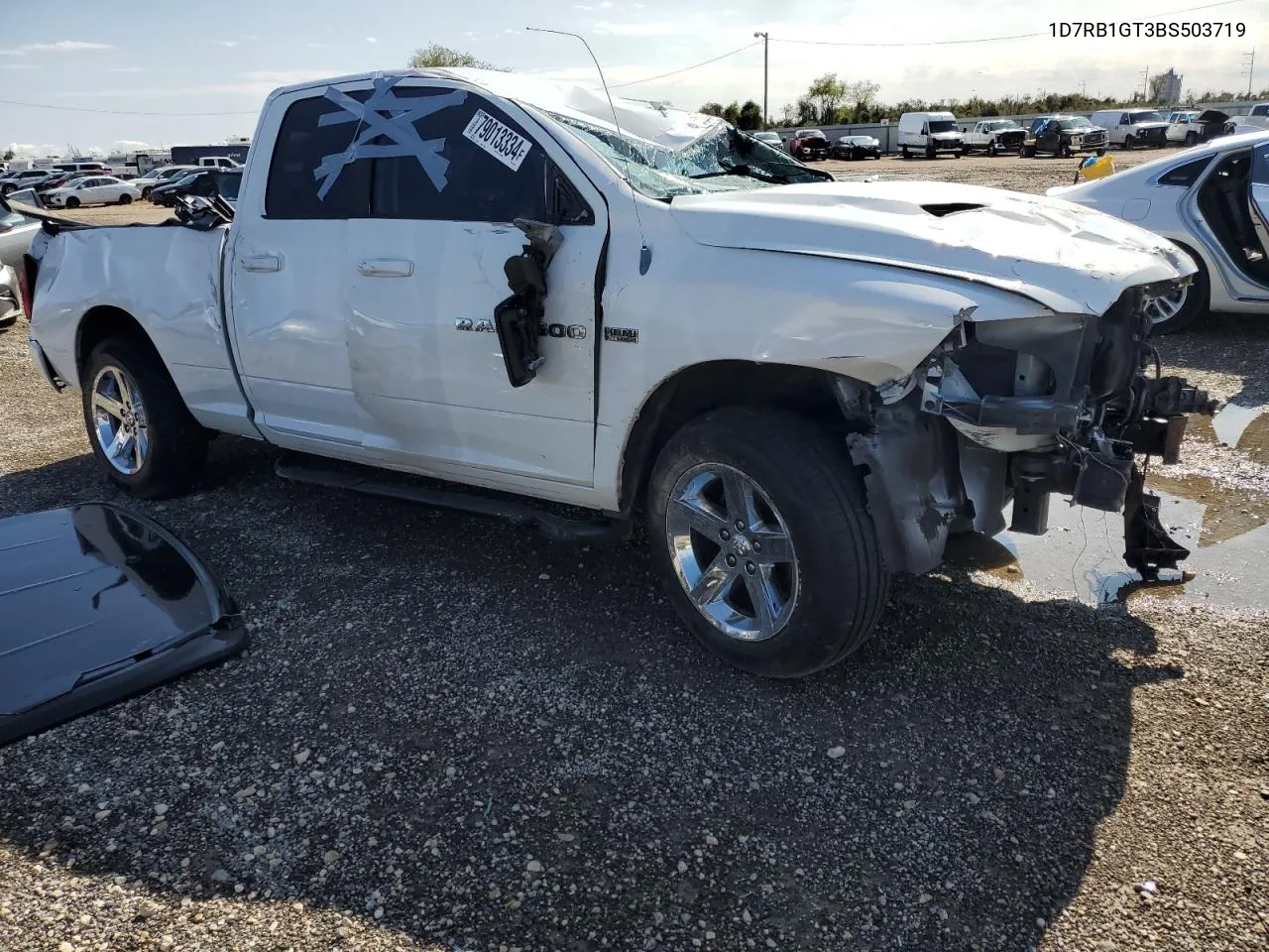 2011 Dodge Ram 1500 VIN: 1D7RB1GT3BS503719 Lot: 79013334