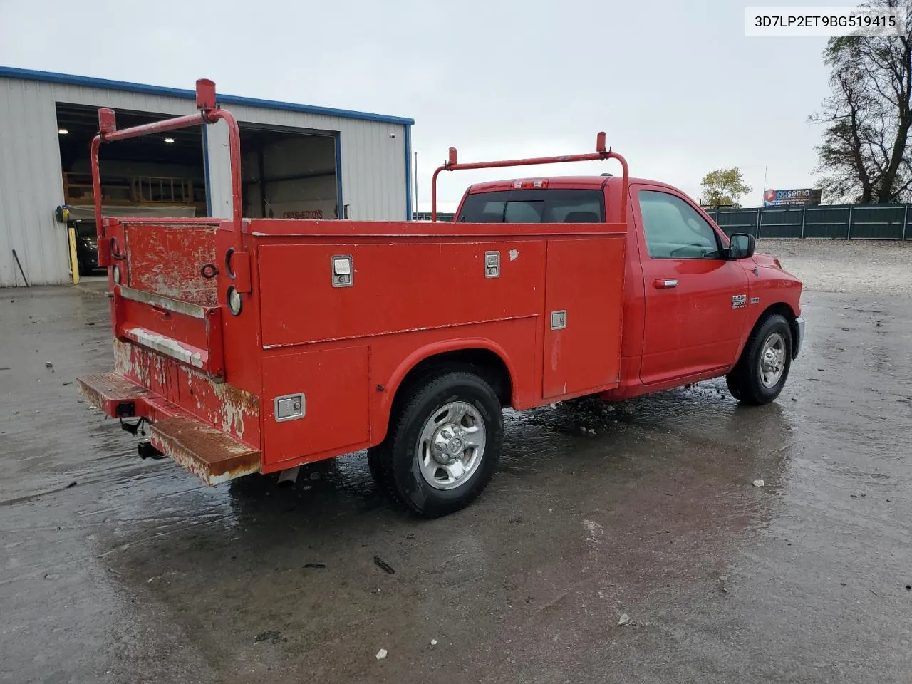 2011 Dodge Ram 2500 VIN: 3D7LP2ET9BG519415 Lot: 79023374