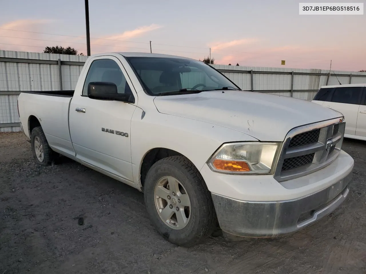 2011 Dodge Ram 1500 VIN: 3D7JB1EP6BG518516 Lot: 79081864