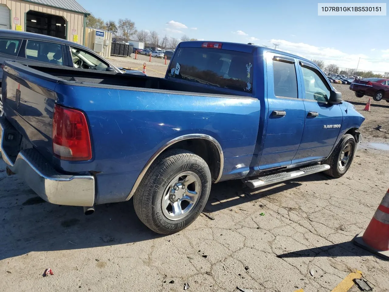 2011 Dodge Ram 1500 VIN: 1D7RB1GK1BS530151 Lot: 79097364