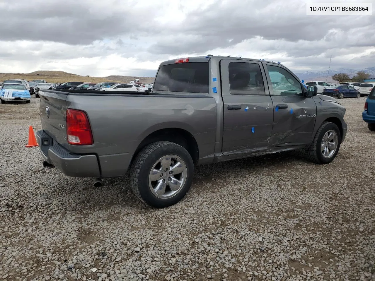 2011 Dodge Ram 1500 VIN: 1D7RV1CP1BS683864 Lot: 79307054