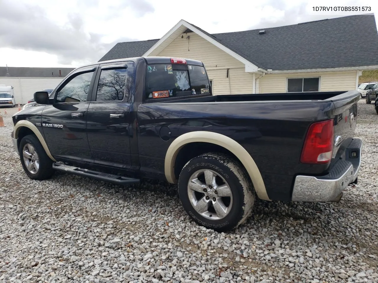 2011 Dodge Ram 1500 VIN: 1D7RV1GT0BS551573 Lot: 79354424