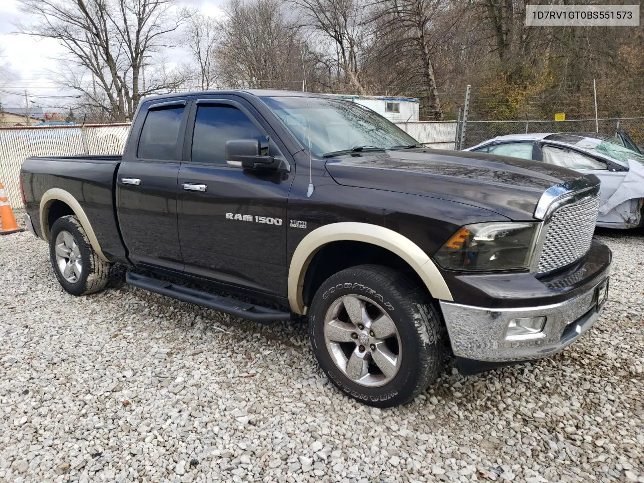 2011 Dodge Ram 1500 VIN: 1D7RV1GT0BS551573 Lot: 79354424