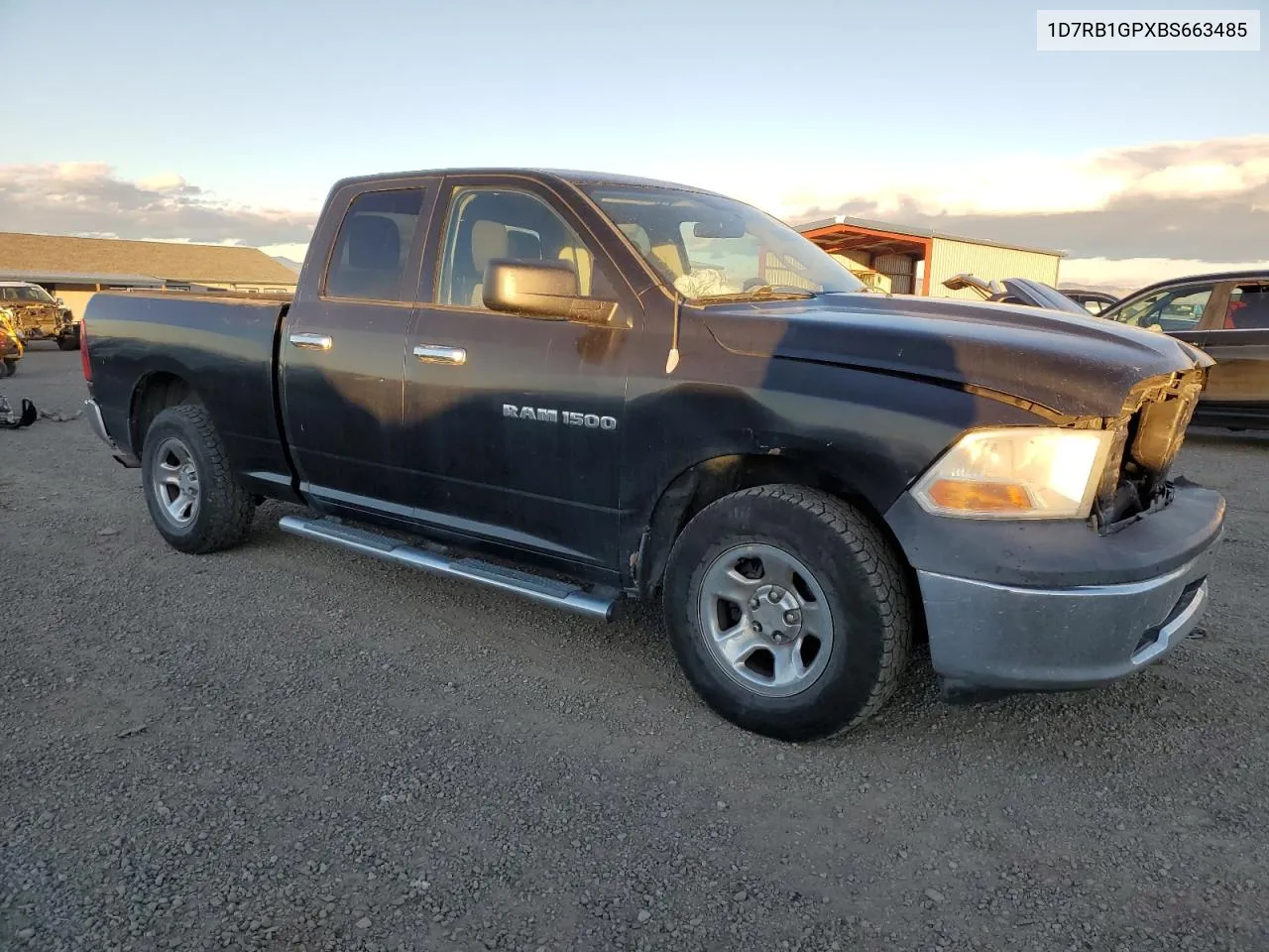 2011 Dodge Ram 1500 VIN: 1D7RB1GPXBS663485 Lot: 79464564