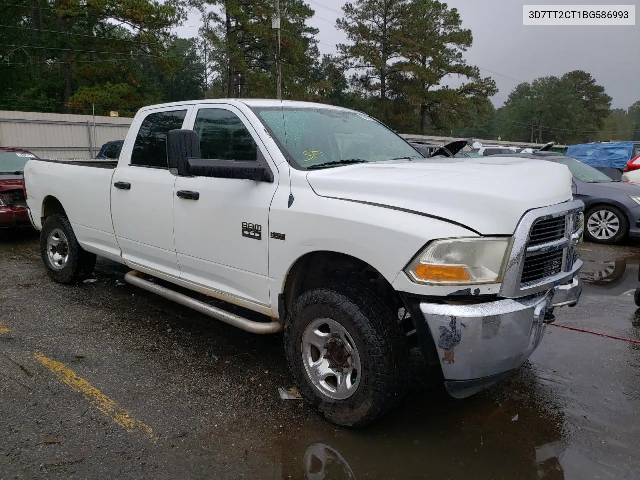 2011 Dodge Ram 2500 VIN: 3D7TT2CT1BG586993 Lot: 79479374