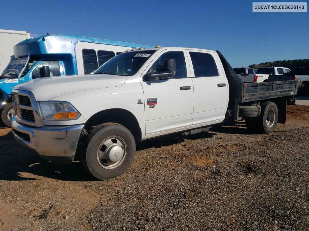 2011 Dodge Ram 3500 St VIN: 3D6WF4CL6BG628143 Lot: 79754084